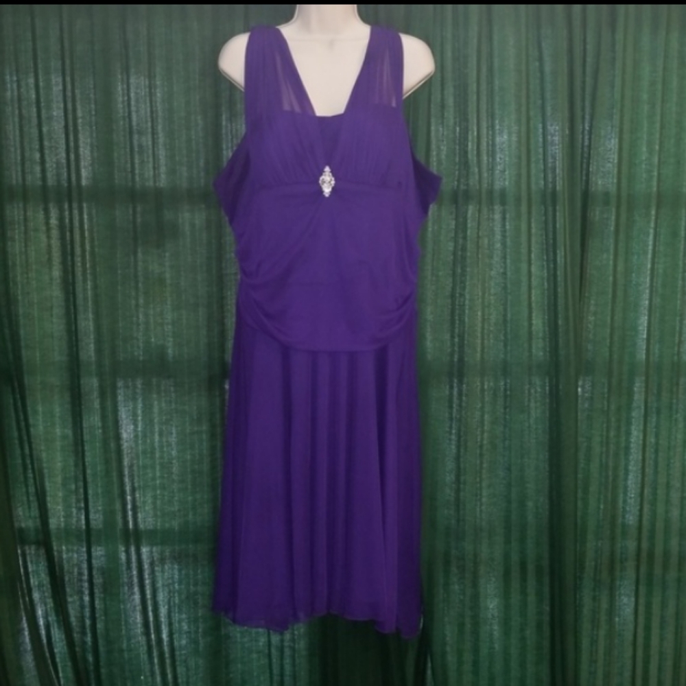 💃HP💃 Cindy formal Boutique size 4xl purple 🟣 dress
